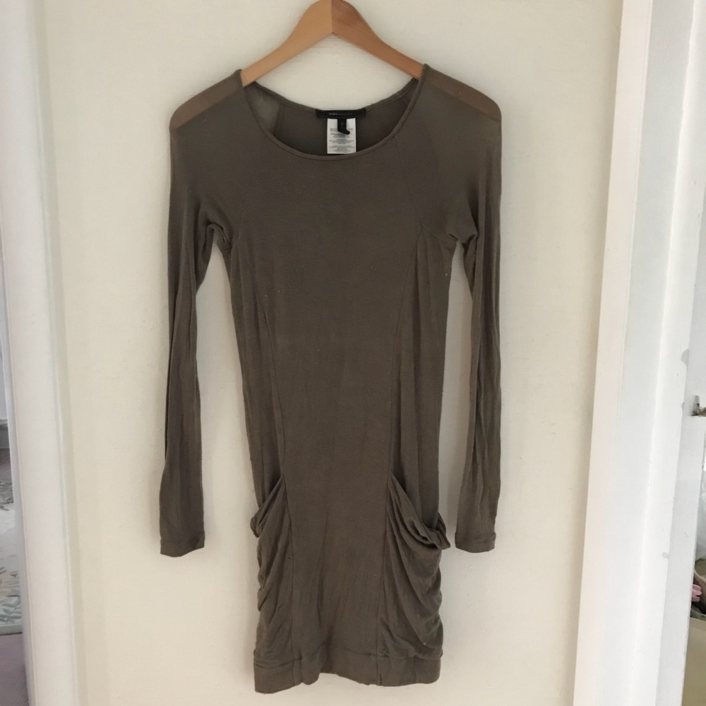 BCBG slinky mini/midi dress